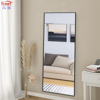 Compact salonmeubelen Luxe zilveren spiegel voor badkamer ingang in kleedkamer