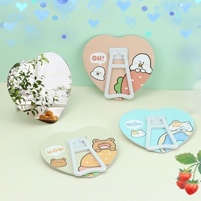 Mini Make-up Compact Kleine Pocket Kleine Vierkant Huis Decor Spiegel en Mode Design Stijl