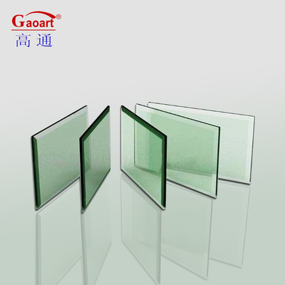 Grote normale deuren met 5 mm geïsoleerd gehard glas en brandwerend ontwerp