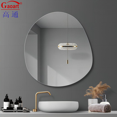 Gepersonaliseerd Grootte Glas Spiegel Moderne Bad Beauty Gold Make Up Home Magic Volledige Sticker