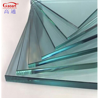 Solid Structure Flat Customized Beveled Tempered Reflective Glass voor dome aanpassing