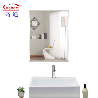 Moderne stijl Vanity Frameless Glass Grote badkamerwandspiegel voor woonkamer decoratie