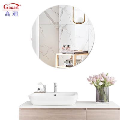 Moderne stijl Vanity Frameless Glass Grote badkamerwandspiegel voor woonkamer decoratie