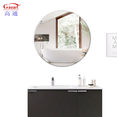 Moderne stijl Vanity Frameless Glass Grote badkamerwandspiegel voor woonkamer decoratie