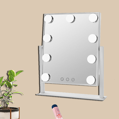 Extra LOGO Ja Top Fashion Lamp Led In Chrome Home Decor Make-up Vanity Met Hollywood Mirror