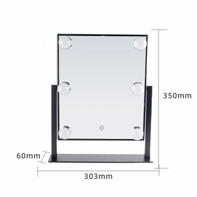 Extra LOGO Ja Top Fashion Lamp Led In Chrome Home Decor Make-up Vanity Met Hollywood Mirror