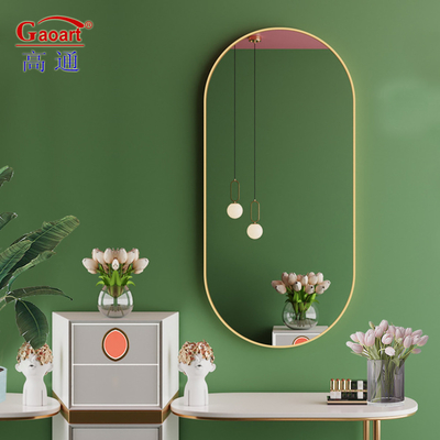 Europese stijl Aluminium legering Frame Muurspiegel voor het huis Decoratieve Stick Art Framed
