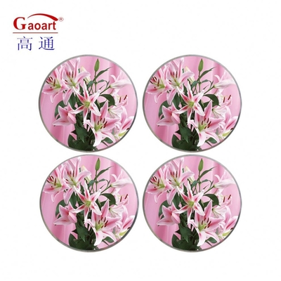 Keuken snijden Blank gehard glas coaster in 5 mm dikte en fruit design stijl