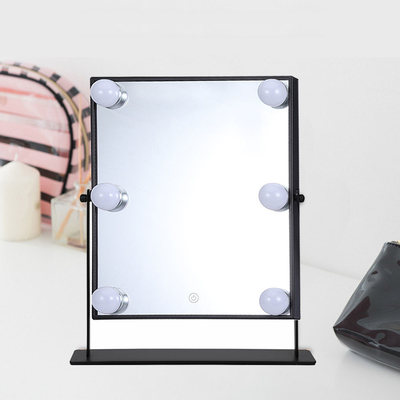 Modedesignstijl Volle wand verlicht make-up Led Espejo Hollywood spiegel met verlichting