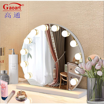 Hollywood Black Hair Salon Make-up Vanity verlicht vul lichaam LED gloeilamp spiegel
