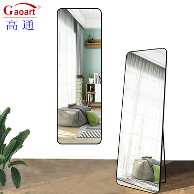 Nordic Style boogvloerspiegel voor volledige reflectie in woonkamer en badkamer