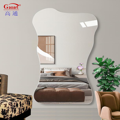 Floor Length LED Beveled Hallway Home Badkamer Make-up Metal Decor Spiegel voor het volledige lichaam