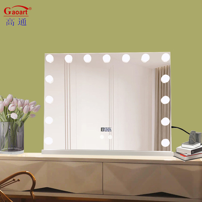 Individuele karton verpakking Modern LED Home Decor Klein met licht spiegel Hollywood