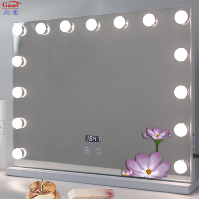 Individuele karton verpakking Modern LED Home Decor Klein met licht spiegel Hollywood