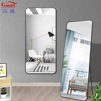 Extra volle lengte spiegel voor mode dansvloer glazen kamer grote badkamer decor