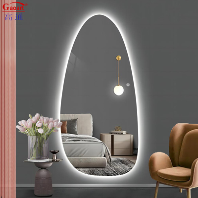 Custom full length decor Led voor badkamer spiegel Modern design stijl verlicht draagbaar