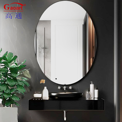 Volledige lengte schoonheid badkamer glas Art Deco decoratieve spiegel voor Europese stijl huis