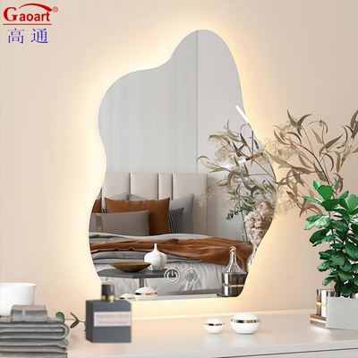 Gepersonaliseerde grootte Intelligente Draagbare Volle lengte achtergrondverlichting Wand Led Spiegel voor Home Decor