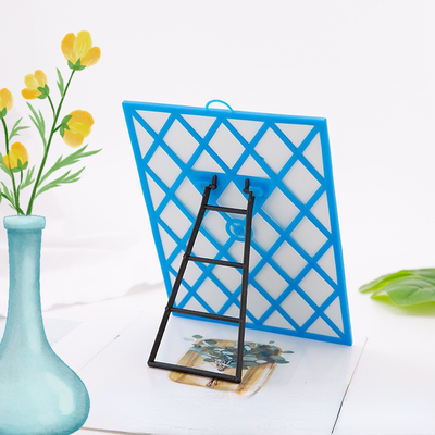 Kleine Cosmetische Tafel Dame Dressing Mini Verstelbare Pocket Make-up Compact Vierkant Kleine Spiegel