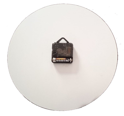 12 inch maatglas tijd sublimatie hangende wandklok voor woonkamer