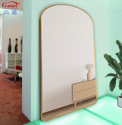 Moderne stijlvolle kapper Bad Muur Huis Volle lichaamslengte Salon Badkamer Staande spiegel