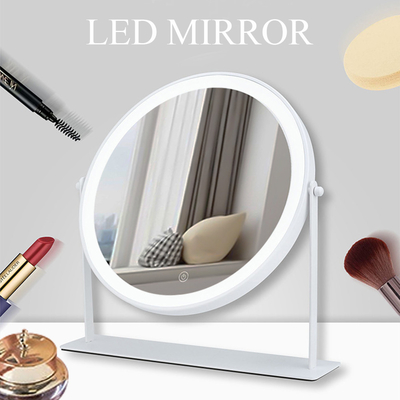 Verstelbare licht dame dressing schattig make-up spiegel Morden stijl Custom cosmetica