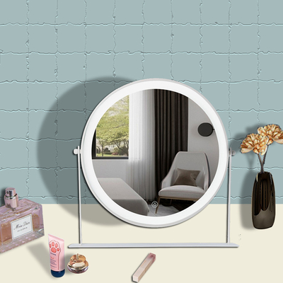 Verstelbare licht dame dressing schattig make-up spiegel Morden stijl Custom cosmetica
