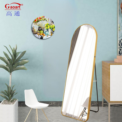 Aluminium legeringsframe spiegel voor badkamer decor en full body dressing in moderne stijl