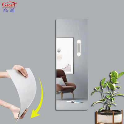 Huisdekoratie Volle lengte Decals Woonkamer Dressing Accessories met Acryl spiegel