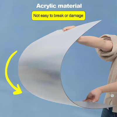 Gepersonaliseerde wandkleefstoffen voor woningarchitectuur met acryl-flexible spiegelplaten