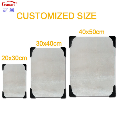 All-Season Placemat Functie Keuken Glas Snijplank met 4Pcs Hoeken Tempered Design