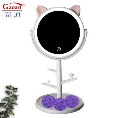 Custom Logo LED Make-up Mirror Draagbaar en handig voor on-the-go cosmetische touch-ups