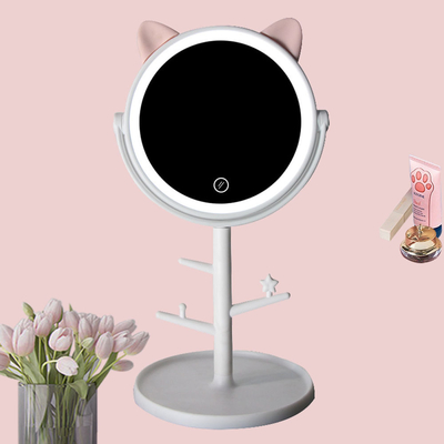 Custom Logo LED Make-up Mirror Draagbaar en handig voor on-the-go cosmetische touch-ups