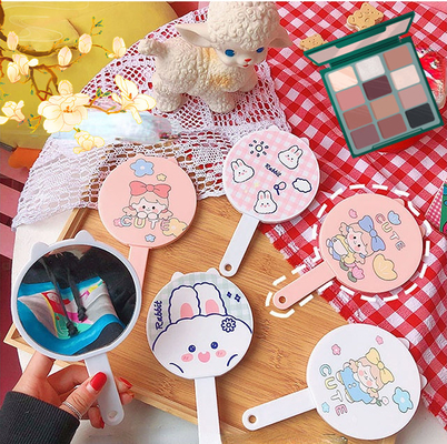 Aanpasbaar make-up compact voor alledaagse Mini Pocket Square Vanity Cosmetic Mirror