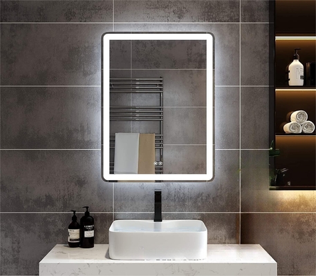 Badkamer spiegel licht led in modern ontwerp voor draagbare slimme make-up mistloze douche