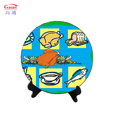 Duurzaam gehard snijplank voor glazen eettafel bruiloft zwart glas placemat