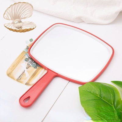 Top Mode Make-up Mini Vanity Dressing Square Make-up Little Espejo Kleine spiegel met logo