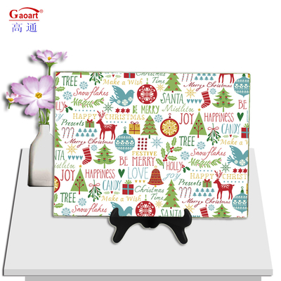 All-Season Kitchen Tool Custom Tempered Glass Cutting Board voor groenten en kaas
