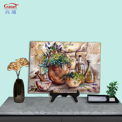 All-Season Kitchen Tool Custom Tempered Glass Cutting Board voor groenten en kaas
