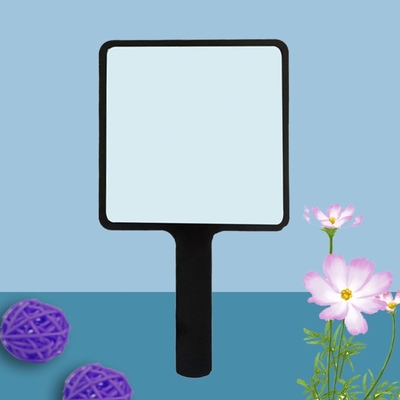 Reizigersvriendelijk modeontwerp Plastic glas spiegel make-up vanity dressing met logo