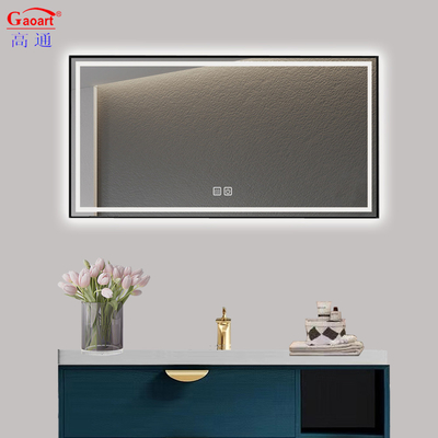 Frameless badkamer LED spiegel licht voor hotel salon huis decor slimme touchscreen