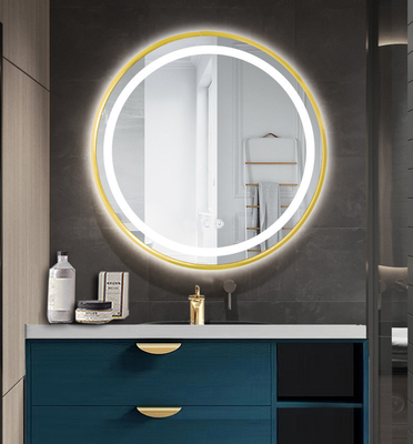 Hotel Salon Muur Smart Touch Screen Huis Decor LED Ronde vorm Badkamer Spiegel Licht