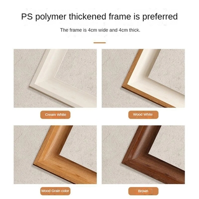 Plastic frame antiek goud vintage boog badkamer toilet spiegel voor aangepaste grootte