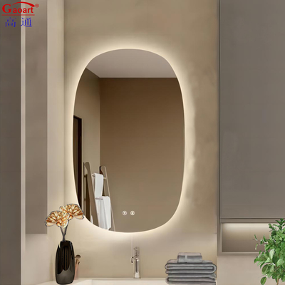 Badkamer decoratie Moderne design stijl Frameless LED Vanity Mirror met mistloze functie