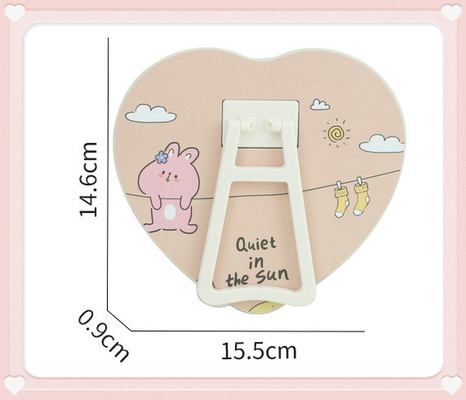 Maak je overal op met onze bedekte papier glas glas cosmetische spiegel