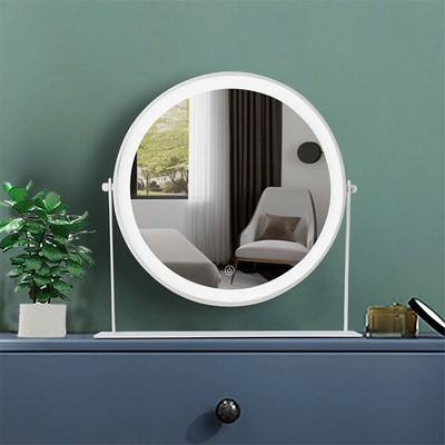 Meisje Compact Dame Dressing Cosmetische Tafel met LED Licht Spiegel Ideaal en Home Decor