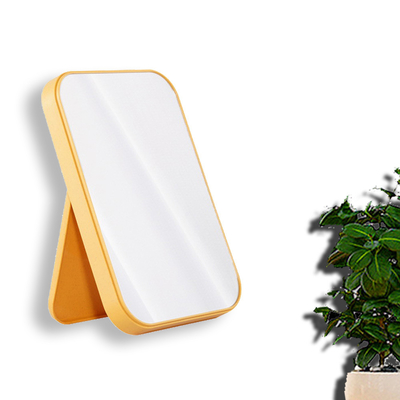 Staande draagbare make-up spiegel en badkamer vanity tafel met compact ontwerp