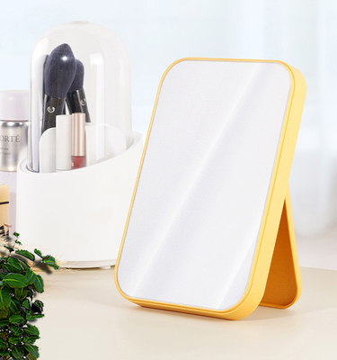 Staande draagbare make-up spiegel en badkamer vanity tafel met compact ontwerp