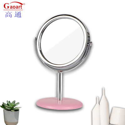 Schattige standtafel make-up top huis decoratie make-up bureau spiegel met extra logo