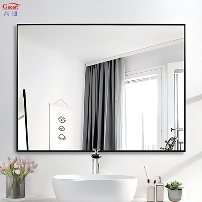 Home Wineshop Must-Have Art Deco Design Stijl Echt Goud Vanity Framed Muurspiegel